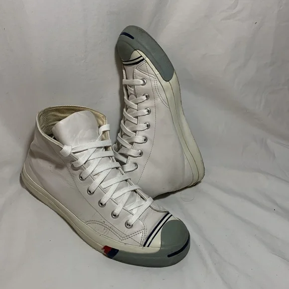 Rare Authentic Vintage 💯% Leather Pro Keds Royal-blue tips - Picture 6 of 7